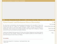 Tablet Screenshot of hotel-granitz.de